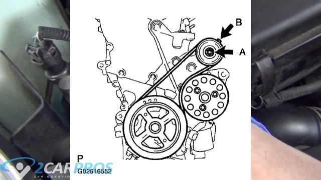 How To Replace Serpentine Belt Toyota Prius 2003-2009