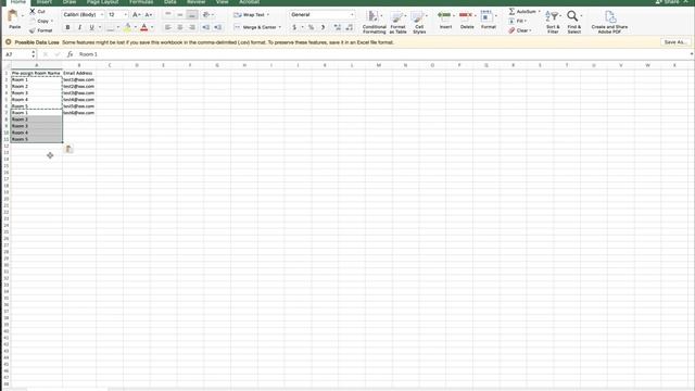 Creating CSV file for Pre-Assigning in Breakout Rooms смотреть онлайн