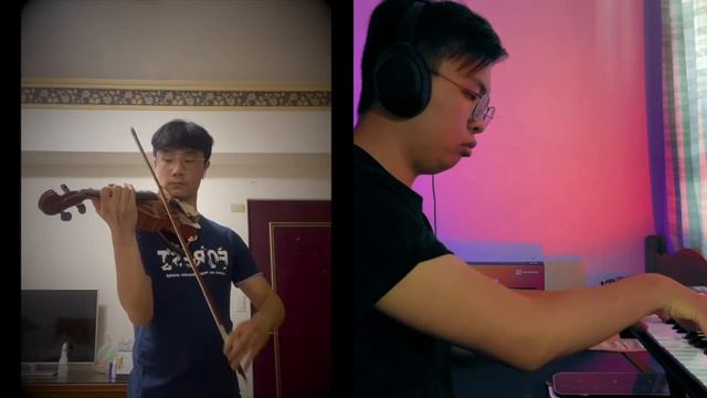 Howl's Moving Castle(violin and piano cover) смотреть онлайн