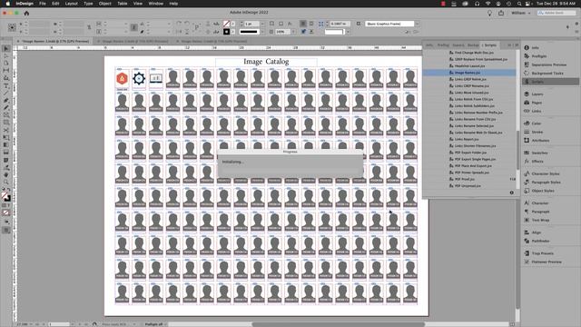 InDesign Script Image Names смотреть онлайн