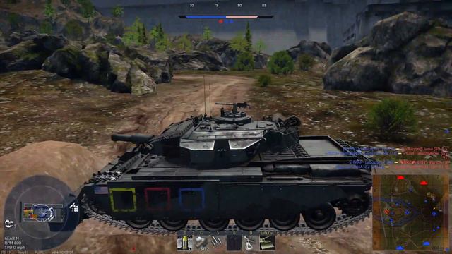 War Thunder battle 2 Centurion Mk.5 AVRE I'm a survivor смотреть онлайн