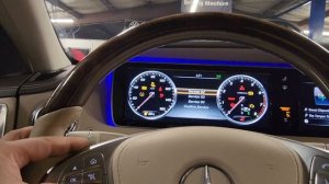 MERCEDES S550 W222 OIL CHANGE SERVICE MESSAGE REMINDER RESET PROCEDURE 13 14 15 16 17 18 19  2020