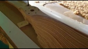 Самодельный пропеллер из фанеры для аэроглиссера. Homemade  airboat plywood propeller