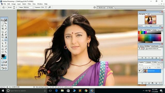 How to use Dodge Tool, Burn Tool and Sponge Tool in Photoshop in HIndi | PROGRAMMERSHAKIL смотреть онлайн