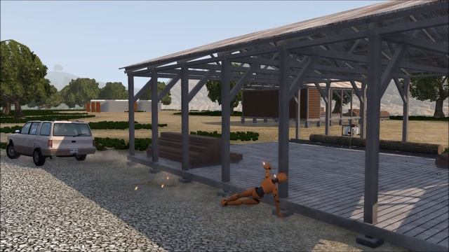 Crash Test Dummy Ladder Takedowns | BeamNG.drive