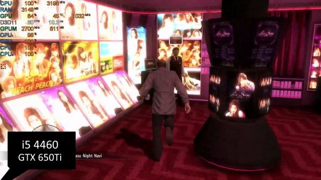 Yakuza 5 Remastered на слабом пк (GTX 650 Ti) смотреть онлайн