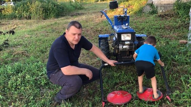 № 0051 Косим траву на сено, делаем дорогу и другие дела в "Настоящее из хутора" смотреть онлайн