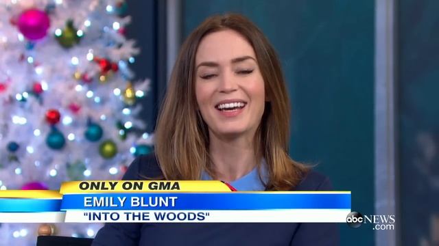Emily Blunt Reveals 'Into The Woods' Singing Embarrassment