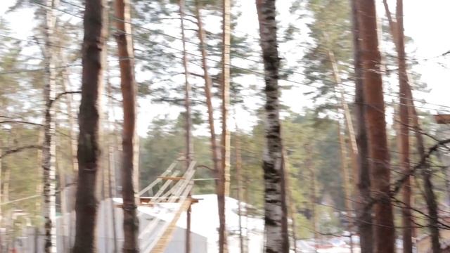 юные футболисты в веревочном парке "Паутина" смотреть онлайн