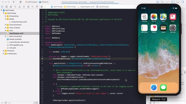 SAP Cloud Platform SDK for iOS Demonstration смотреть онлайн