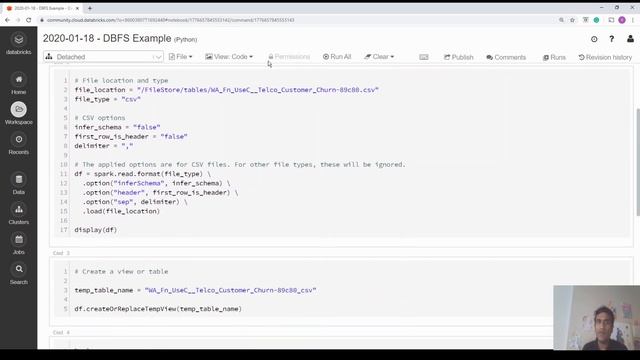 Databricks for Apache Spark - Importing and Setting up dataset смотреть онлайн