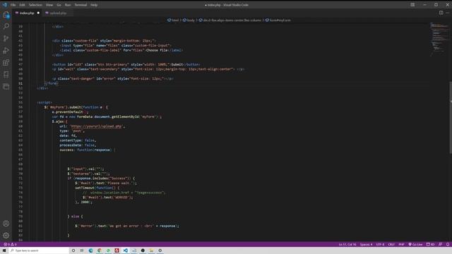 How to send and store images | jQuery + PHP + MySQL смотреть онлайн