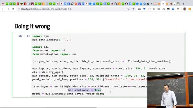 L20/4 Bidirectional RNNs in Python смотреть онлайн