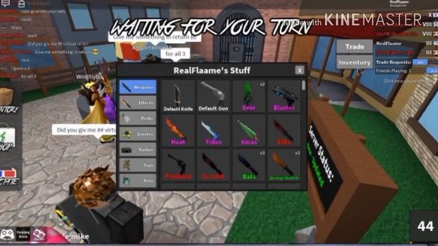 Getting Green Luger - Murder Mystery 2 - Roblox смотреть онлайн
