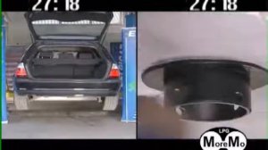 Установка газового баллона.Газовый баллон ГБО , (тороидальный)