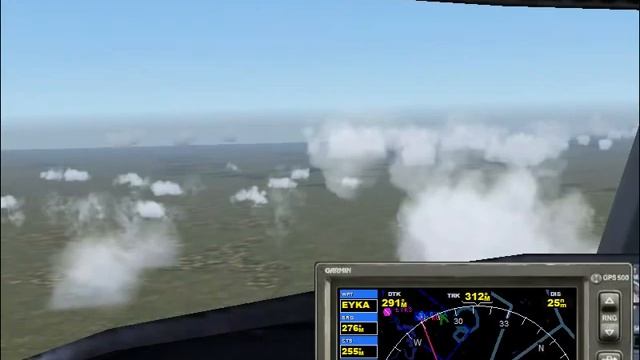 Landing in Kaunas airport FS2004 смотреть онлайн