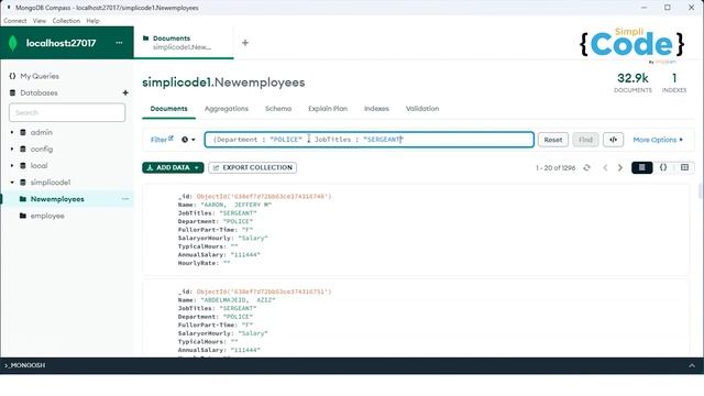 MongoDB Advanced Indexing Explained | Advanced Indexing in MongoDB | Mongodb Tutorial | SimpliCode смотреть онлайн