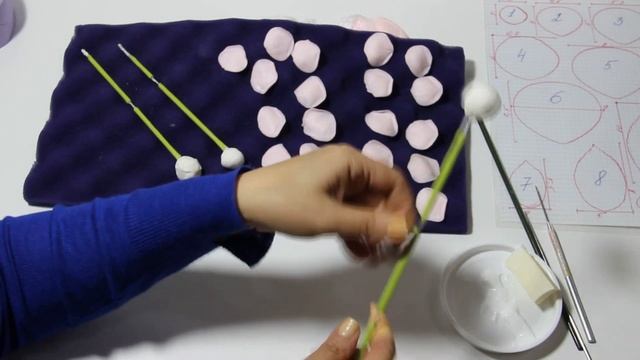 Урок №6 Веточка розы.Лепестки.Центральная часть лепестков. смотреть онлайн