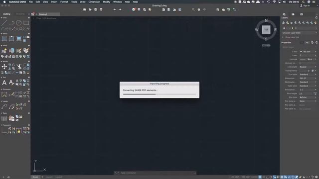 Convertir planos PDF en DWG con AutoCad смотреть онлайн