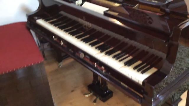 Steinway Duo-Art grand 1924 playing Beethoven смотреть онлайн