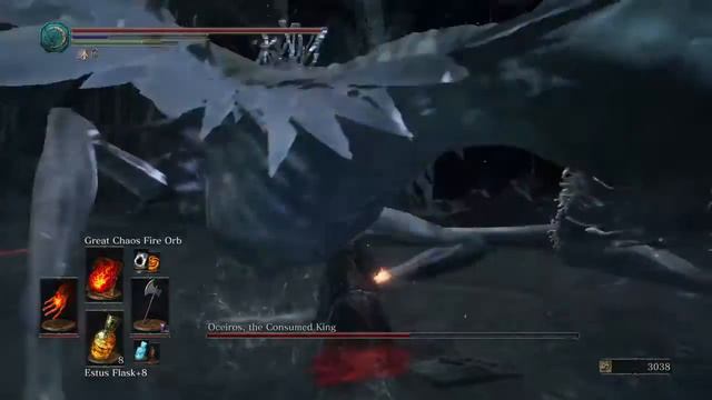 DARK SOULS 3 'Oceiros, the Consumed King' solo Pyromancer build смотреть онлайн