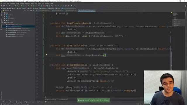 Android Jetpack: Room #1 - Basic Example смотреть онлайн
