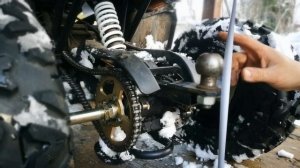 Фаркоп для квадроцикла своими руками.