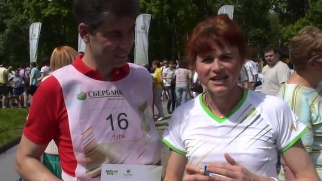 "Зеленый марафон" в Туле 2012 смотреть онлайн