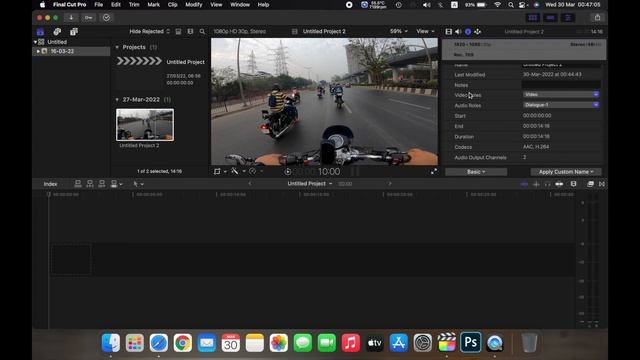 How To View Information About A Clip on Final Cut Pro смотреть онлайн