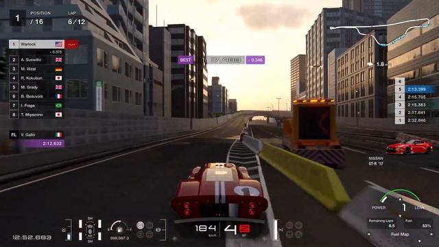 Gran Turismo 7 - Tokyo WTC 600PP 1.16 - NoStop - Ford Mark IV Race Car смотреть онлайн