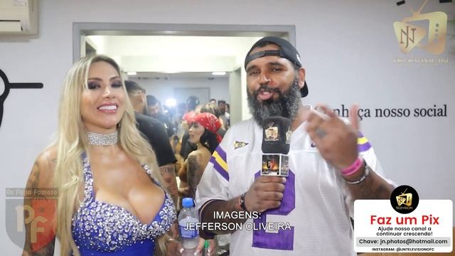 Os Papa Famoso "Lançamento DVD Sebah Vieira" - Entrevista com Juju Ferrari смотреть онлайн