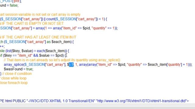 10. E - Commerce Website Tutorial - Shopping Cart PHP Multidimensional Array + смотреть онлайн