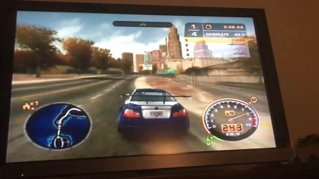 Need For Speed Most Wanted PS2 NFS World Loop 6:26.04 BMW M3 GTR смотреть онлайн