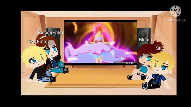 |Fate Bloom and Sky react to Winx Club|Winx Club Bloom and Sky react to Fate|Gacha Club| смотреть онлайн