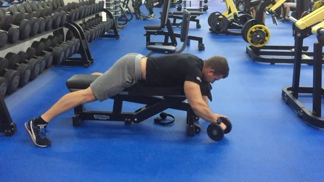 упражнение на нижнюю трапецию - exercise for lower trapezius смотреть онлайн