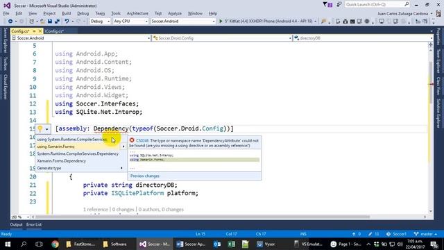 Soccer - Part X: Local DB SQLite 1/3 смотреть онлайн