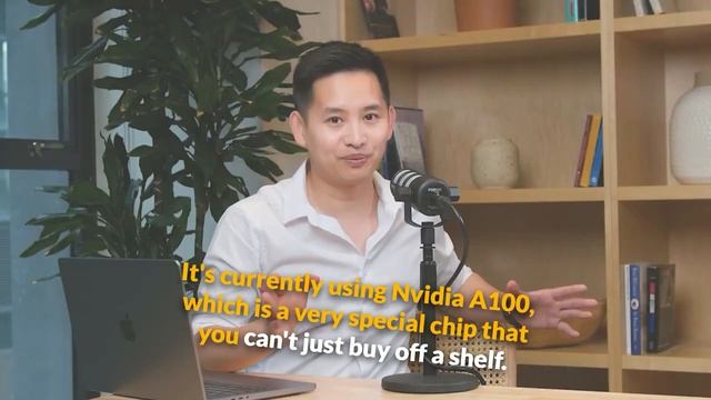 Chat GPT-3 uses the Nvidia A100 chip! смотреть онлайн