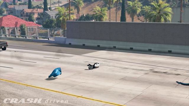Epic Police Car Chases #85 - BeamNG Drive | CRASHdriven