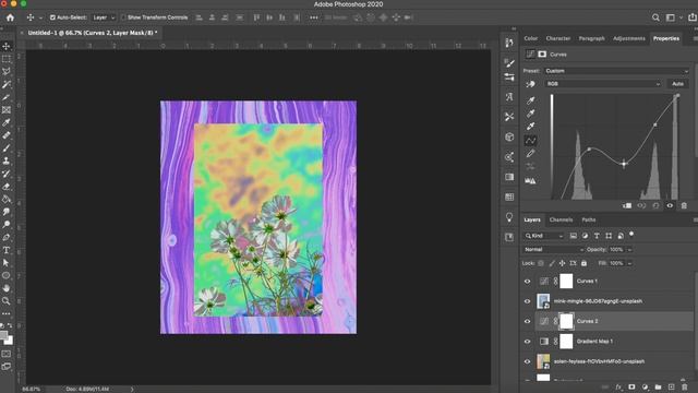 Photoshop Tutorial: How to Make a Psychedelic Poster | Photoshop 2021 | Digital Art смотреть онлайн