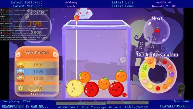 [PNG Tuber] - Suika Also The Watermelon Game - Another Night Trying To Get That Fabled 3K Score!