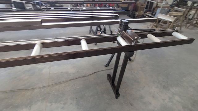 Автоматический рольганг, измерительная система