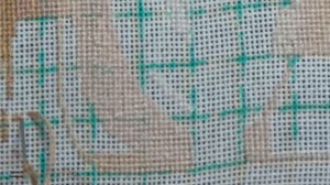 Гобеленовый шов. Гобеленовый стежок. Как я вышиваю. Японка. Гобелен. Лука С.