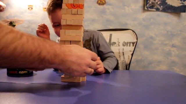 Игра Пизанская башня Play game Vega ( jenga) смотреть онлайн