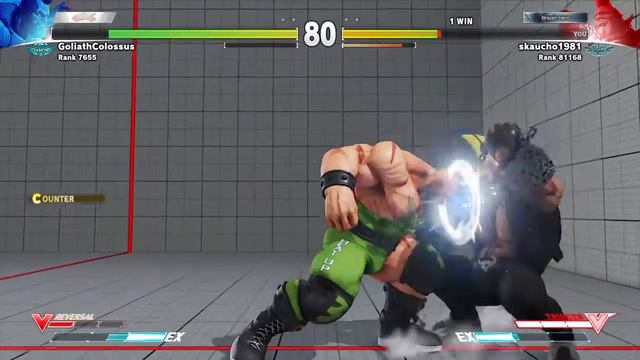 STREET FIGHTER V skaucho1981 birdie vs Goliath Colossus zanghief смотреть онлайн