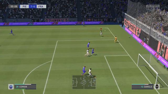 Фифа 21 FIFA 21 быстрая атака, удар через себя, футбол, sony PlayStation смотреть онлайн