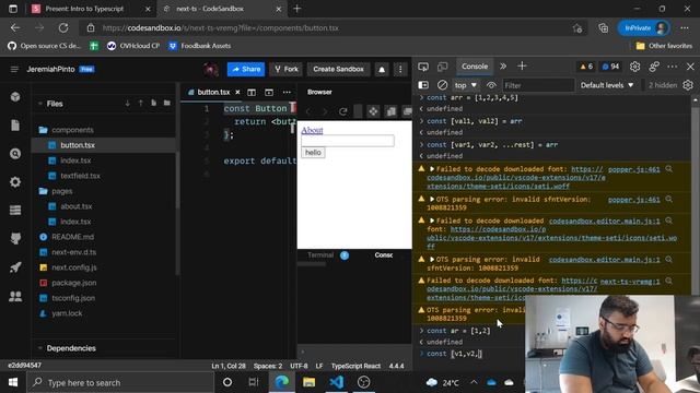 Introduction to TypeScript | Summer projects 2021 смотреть онлайн
