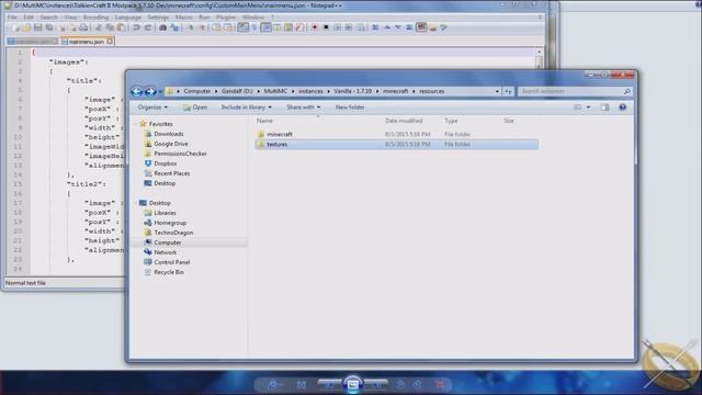 Tutorial Series - Minecraft - Custom Main Menu - Images смотреть онлайн