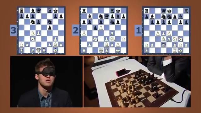Шахматное шоу. Карлсен играет вслепую смотреть онлайн