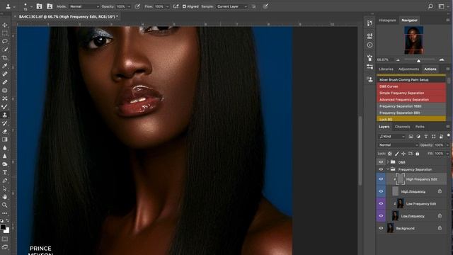How To Retouch Hair like A Pro || Photoshop CC Tutorial смотреть онлайн