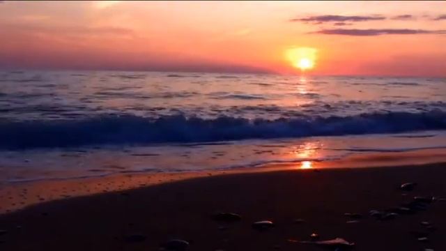 Музыка для засыпания. Прибой, закат. Relax.